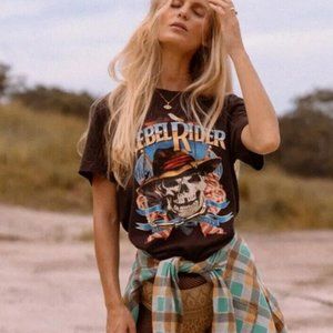 Spell Rebel Rider Tee- M